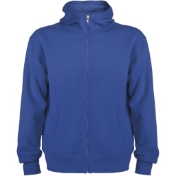 0. Montblanc unisex hoodie med hellång dragkedja