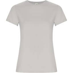 0. Golden kortärmad T-shirt för dam