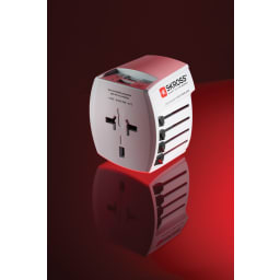 6. SKROSS World Travel Adapter MUV 2-polig med USB A och C