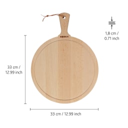 3. BOSKA Serveringsbräda Rund Amigo L