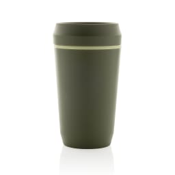3. Topl To Go-glas av återvunnen plast Patenterat 360-lock 354