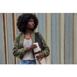 4. Topl To Go-glas i återvunnet stål Patenterat 360-lock 354 ml