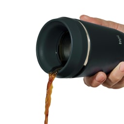 2. Topl To Go-glas i återvunnet stål Patenterat 360-lock 235 ml