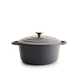0. Gjutjärnsgryta matt finish, 24 cm