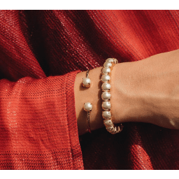 1. Classic Petite Bracelet - Pearl