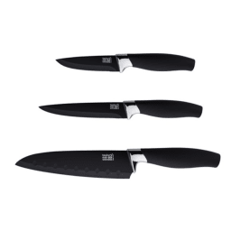 0. Knivset 3 knivar Brooklyn Krom