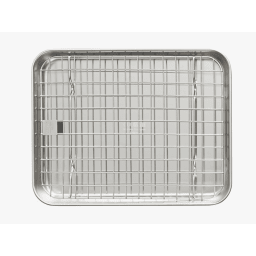 0. Culimat Gastrobleck med galler, 26x20 cm