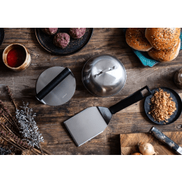 1. Satake Smash Burger Set, stainless steel