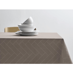 0. Tiles Damast Bordsduk 140 x 320 cm