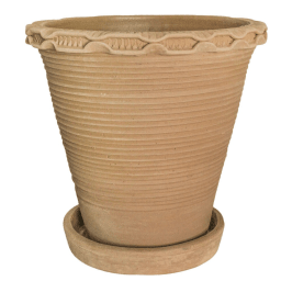 0. Kruka Alvaro Lergods Terrakotta XL