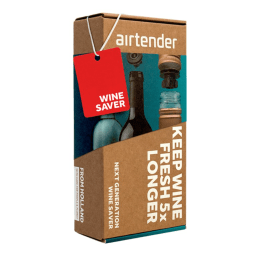 2. Airtender vakuumförslutare vin 6 st