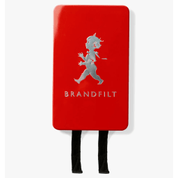 0. Brandfilt - Röd