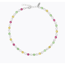 0. Fay Necklace / Autumn Bloom Combo rhodium