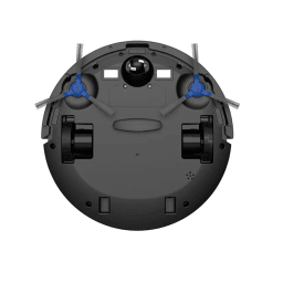 1. Robotdammsugare med laddstation. Svart