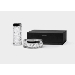 0. Carat skål 216mm & vas 240mm i presentask