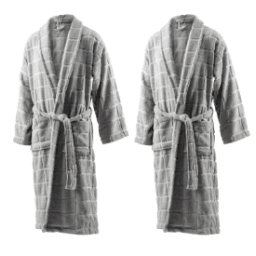 0. Rutig badrock, 2 st. Klicka "visa" för fler storlekar