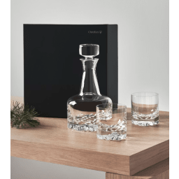 1. Erik karaff 78cl & double old fashioned glas 34cl, 2 styck