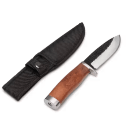 0. Briv Hunter Jaktkniv 23 cm trähandtag