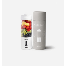 2. Trådlös mixer, vit & två tritanglas