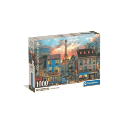 0. Pussel 1000 bitar Streets Of Paris - High Quality Collection