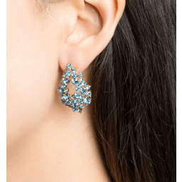 2. New Alice earrings - Celestial blue