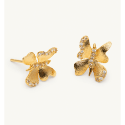 0. Brigitte earrings – Champagne mist