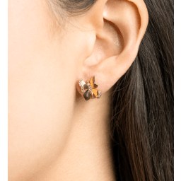 1. Brigitte earrings – Champagne mist
