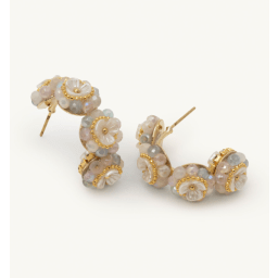 0. Jade earrings – Celestial pink / blue