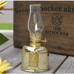 1. Fotogenlampa - guld