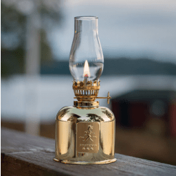 2. Fotogenlampa - guld