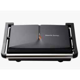 0. Paninigrill 1000 watt Svart