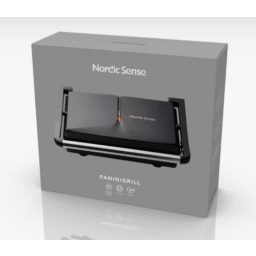 1. Paninigrill 1000 watt Svart