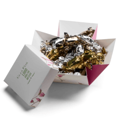 0. Easter Cube, 200 gr med choklad & logotyp