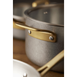 1. Pillivuyt Gourmet Durance Gryta med lock. Stål