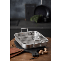 1. Pillivuyt Gourmet Somme Ugnspanna med galler. Stål