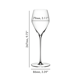 2. Veloce Champagneglas, 4 st.