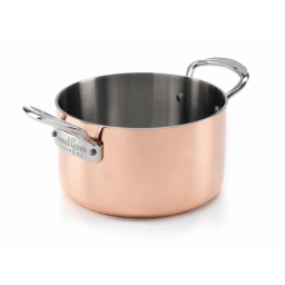 2. Gryta i koppar med lock,  3 l