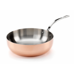 2. Sauteuse 2 L & Gryta med lock 3 L, Koppar