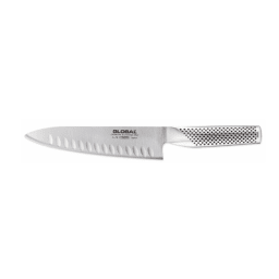 7. Knivset i 2 delar - Kockkniv & Grönsakshacka med skärbräda i ek