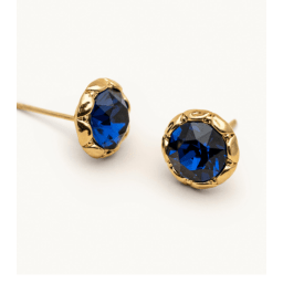 0. Miss Victoria stud earrings - Nightfall