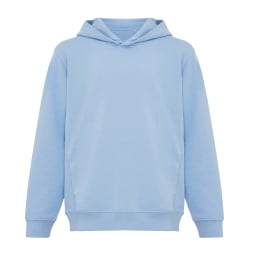0. IQONIQ Yengo hoodie i återvunnen bomull med sidofickor för b
