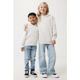 2. IQONIQ Yengo hoodie i återvunnen bomull med sidofickor för b