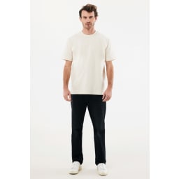 3. IQONIQ Nikko t-shirt i kraftig återvunnen bomull