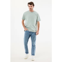 3. IQONIQ Nikko t-shirt i kraftig återvunnen bomull