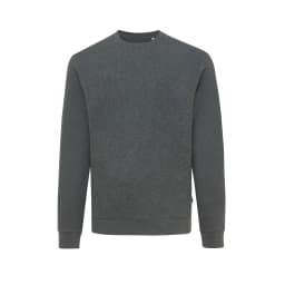0. IQONIQ Denali sweatshirt i återvunnen ofärgad bomull