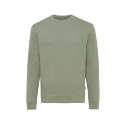 0. IQONIQ Denali sweatshirt i återvunnen ofärgad bomull