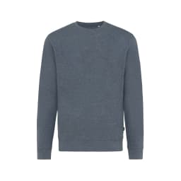 0. IQONIQ Denali sweatshirt i återvunnen ofärgad bomull