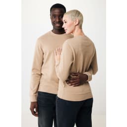 3. IQONIQ Denali sweatshirt i återvunnen ofärgad bomull