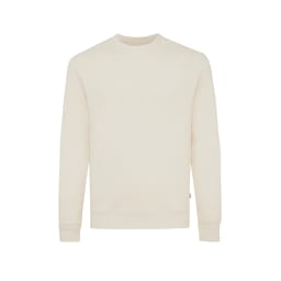 0. IQONIQ Denali sweatshirt i återvunnen ofärgad bomull