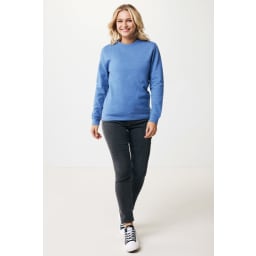 3. IQONIQ Denali sweatshirt i återvunnen ofärgad bomull